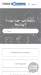 Mobile Screenshot of help.targetsolutions.com